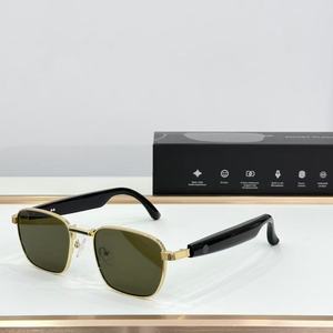 Voice Control Smart Audio Glasses Metal Frame UV Protection