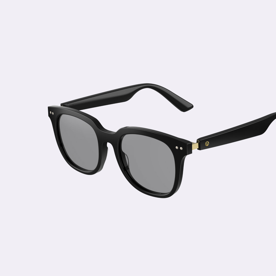 Polarized audio navigation sunglasses