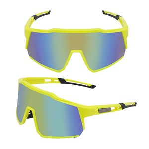 Wholesale Windproof Sport Eyewear Unisex UV400 Cycling Half-frame Sports Glasses for Running PC Men Sports Sunglasses 15-30 Days