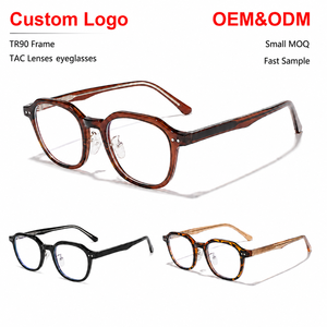Custom Logo OEM ODM TR90 Frame Anti Blue Lens Optical Glasses