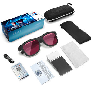 AI Smart Glasses Language Translator Voice UV400 Protection Sunglasses