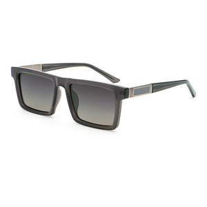 Classic Square Polarized Full Rim Prescription Sunglasses